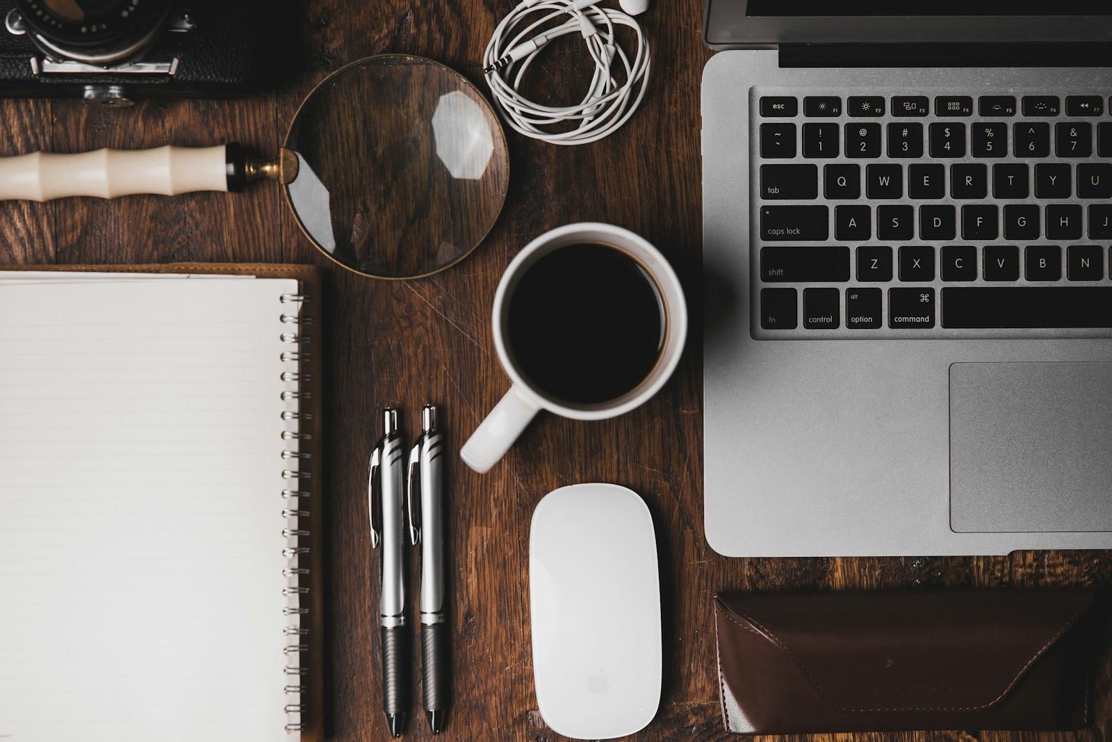 A professional workspace