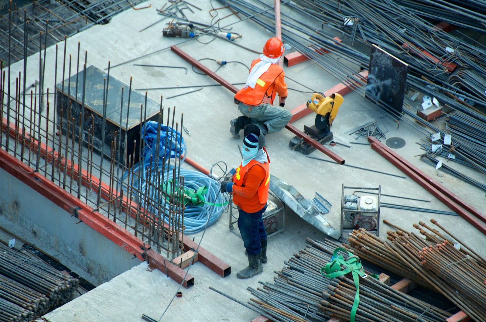 A construction site